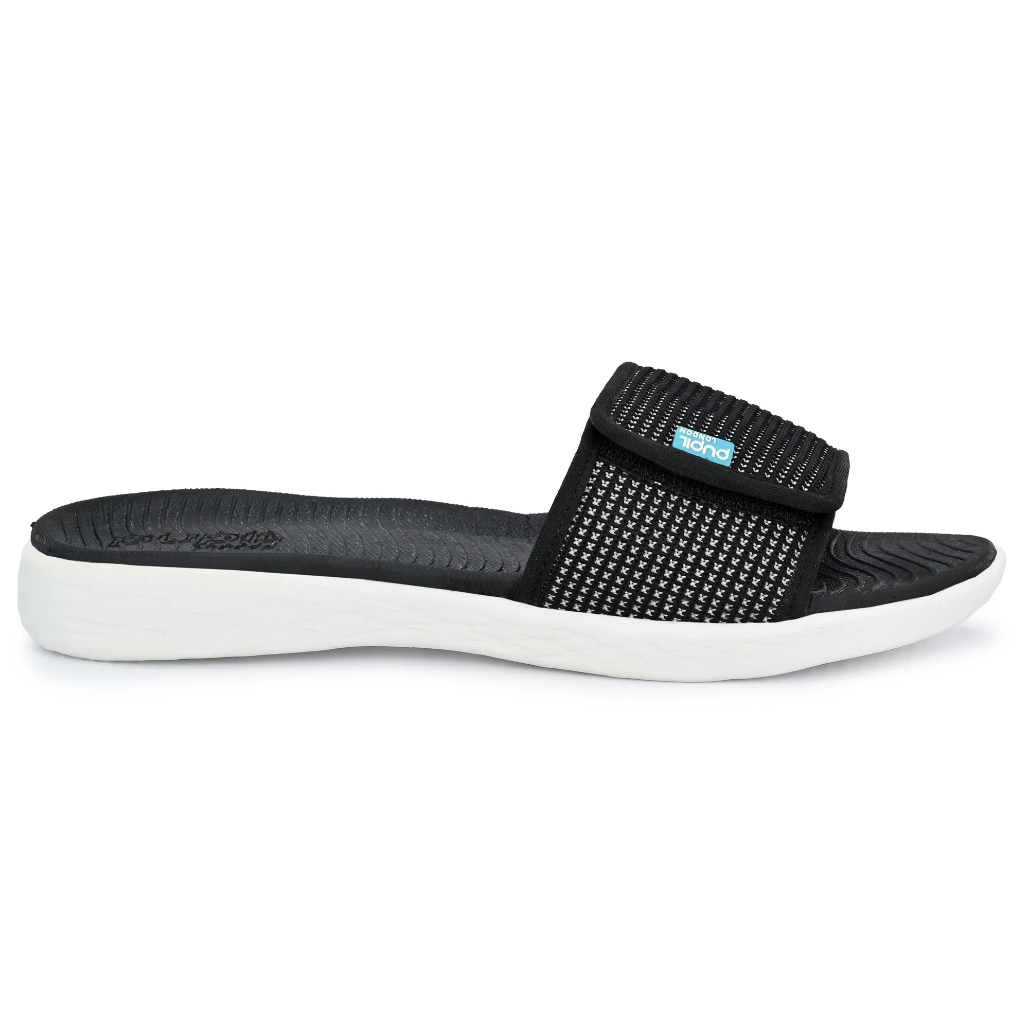 Pupil London Women's KENT-105, Flip-Flop, Golden & Black