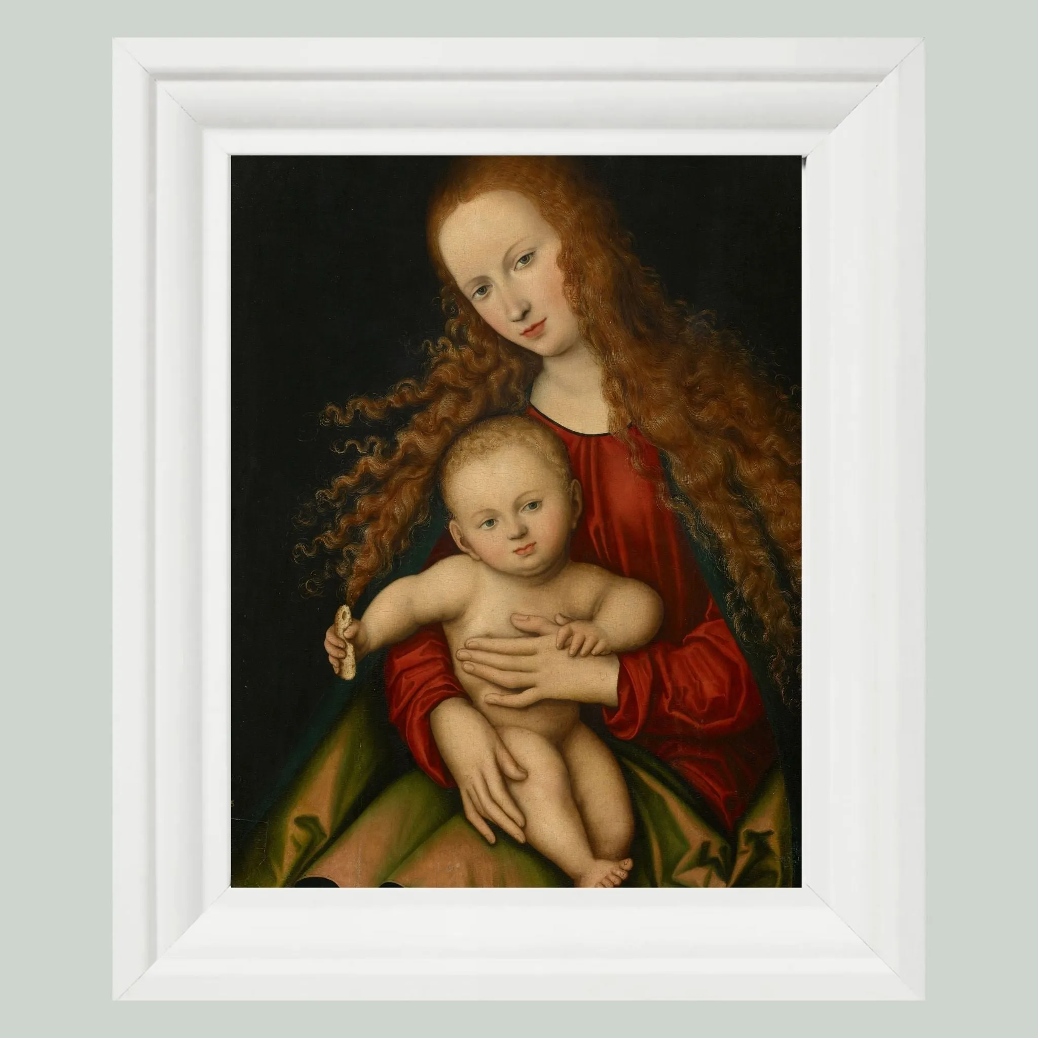 "Madonna and Child: Cranach the Elder" Printable Wall Art