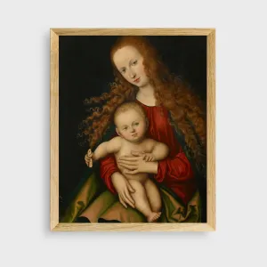"Madonna and Child: Cranach the Elder" Printable Wall Art