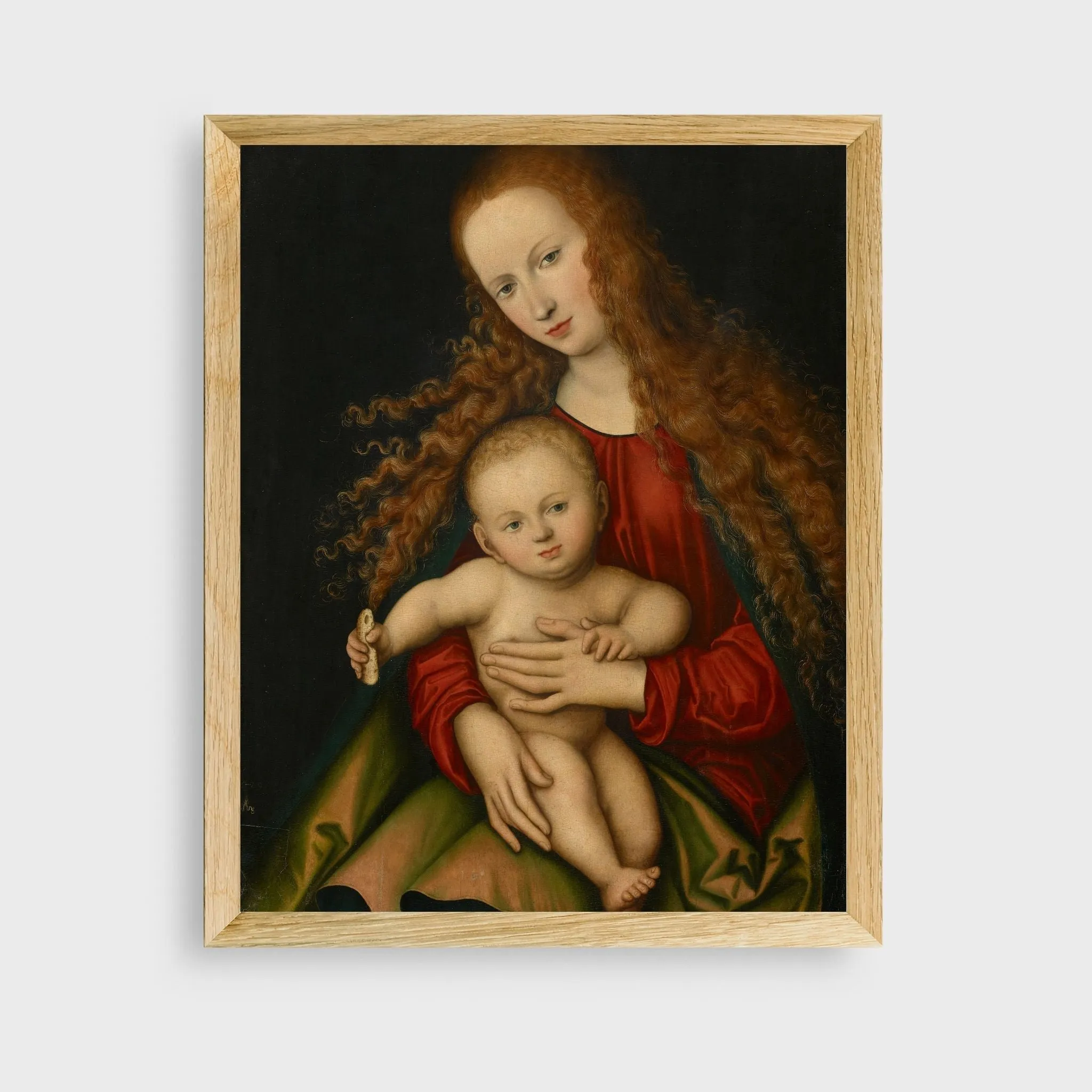 "Madonna and Child: Cranach the Elder" Printable Wall Art