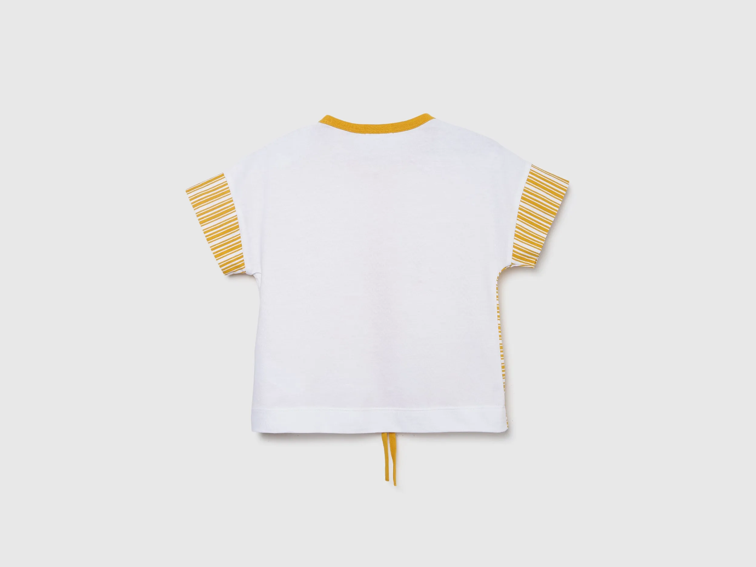 Regular-Fit Crew Neck Striped Top