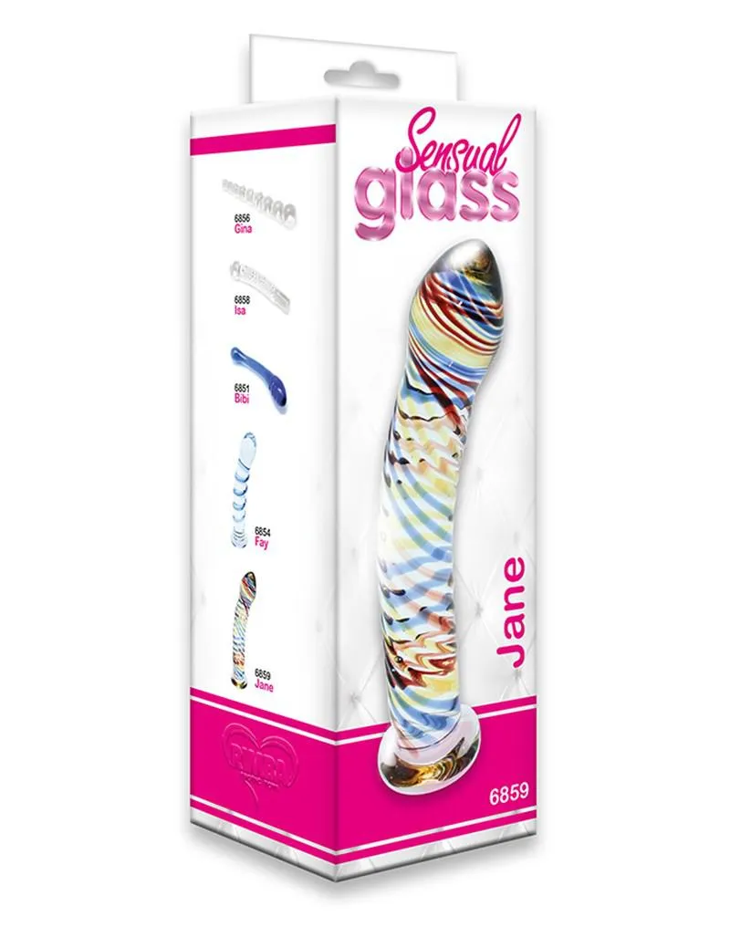 Rimba - Sensual Glass - Glazen Dildo - Jane