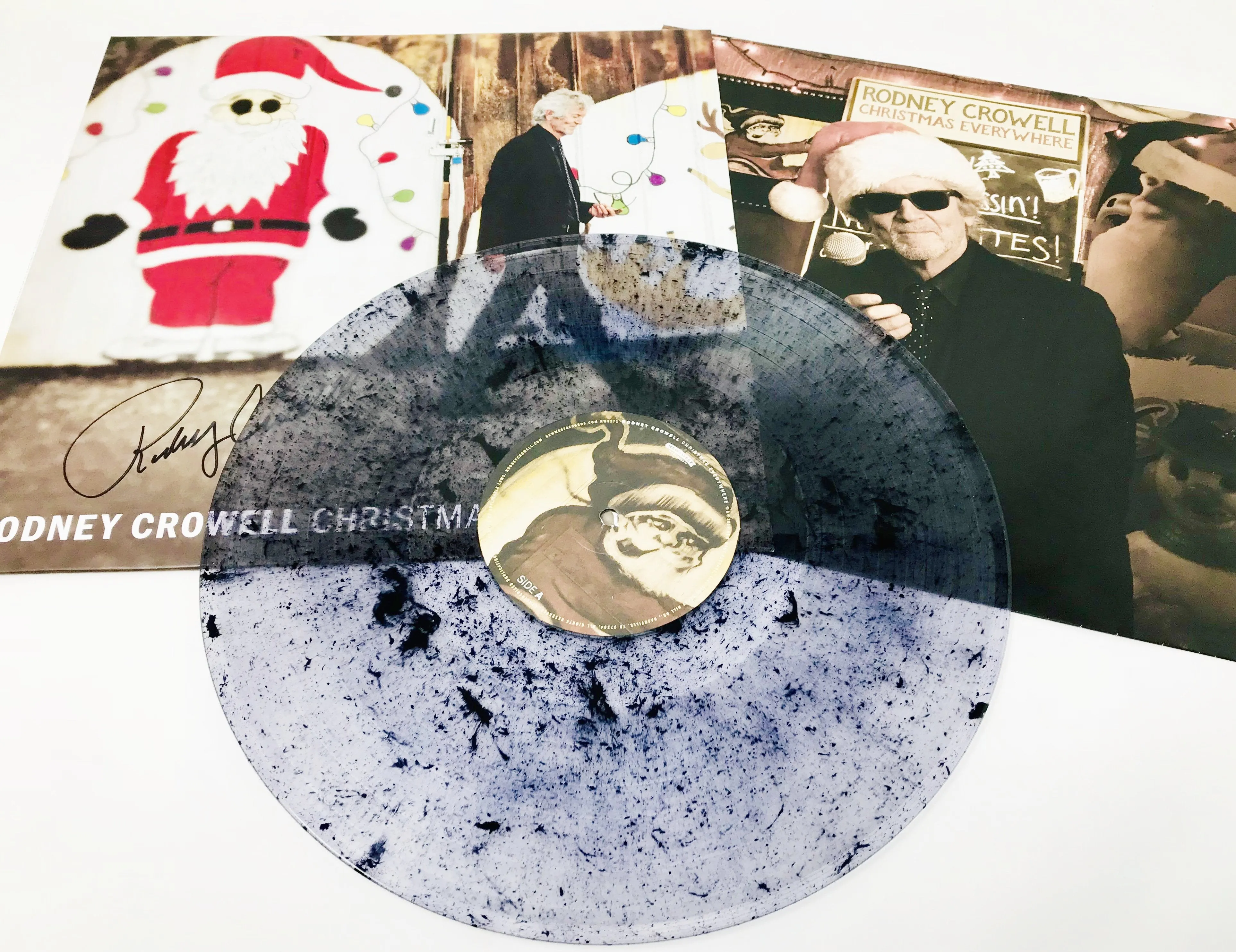 Rodney Crowell - Christmas Everywhere (Ltd. Ed. coal color vinyl, Autographed)