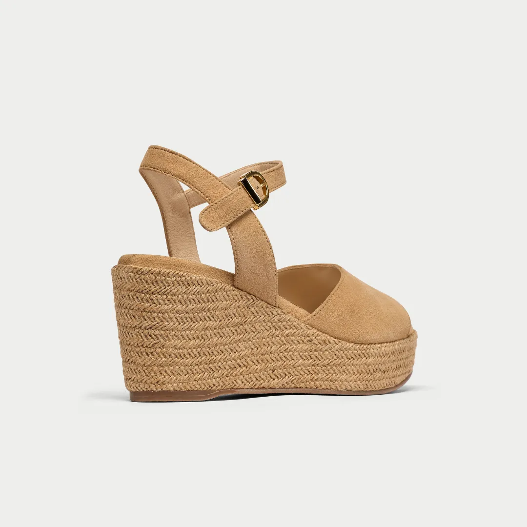 Rosa - Latte Suede