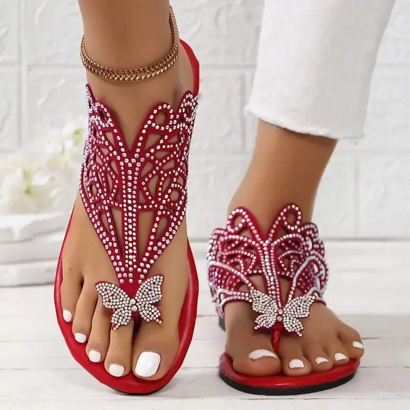 Rosana | Butterfly Accent Sandals