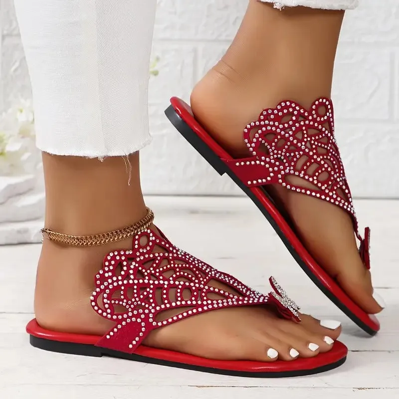 Rosana | Butterfly Accent Sandals
