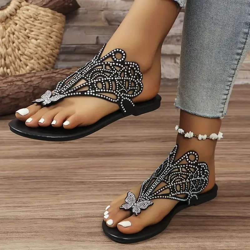 Rosana | Butterfly Accent Sandals