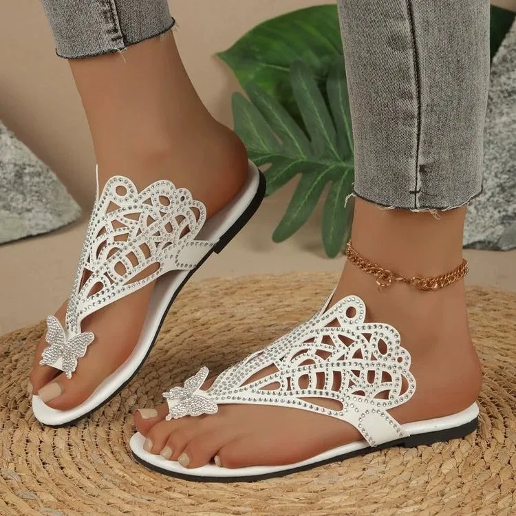 Rosana | Butterfly Accent Sandals