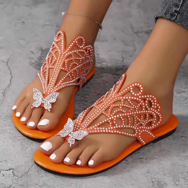Rosana | Butterfly Accent Sandals