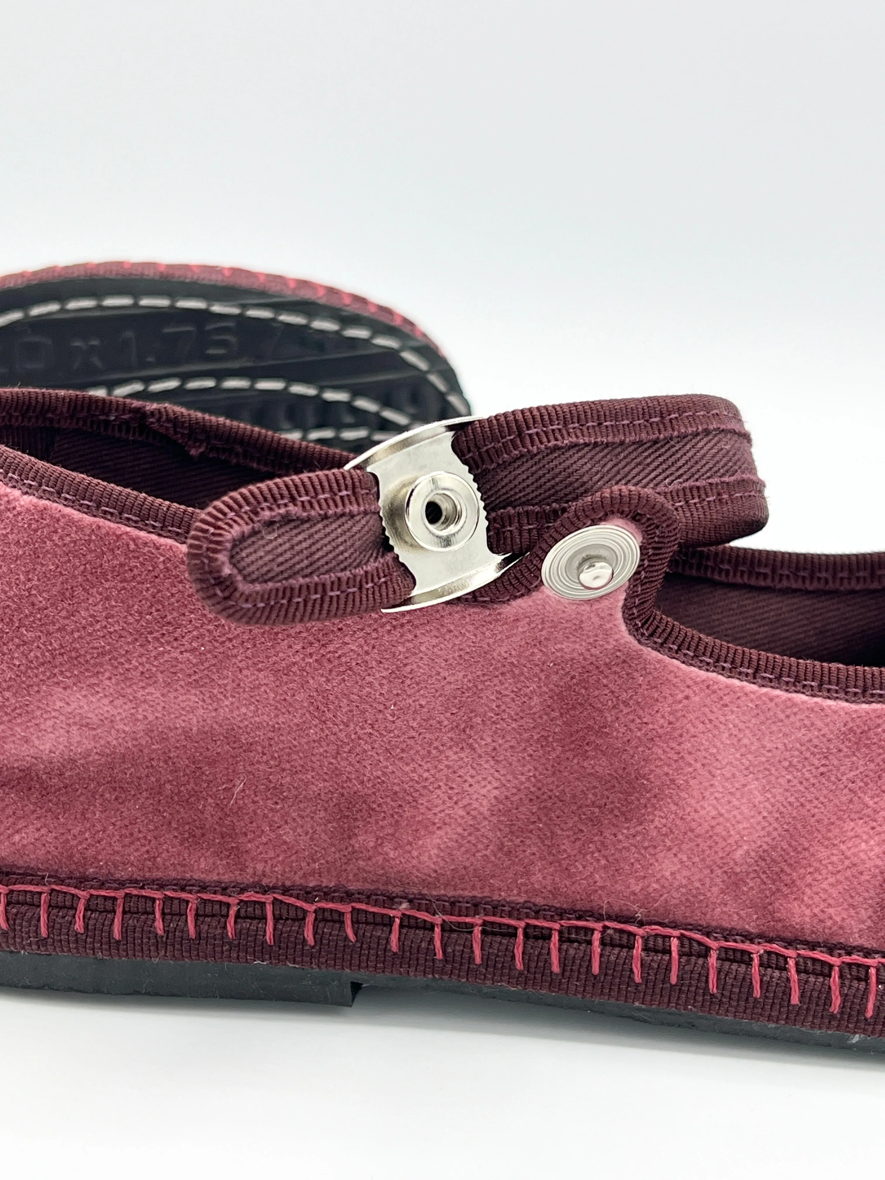 Rosewood Cotton Velvet Mary Jane