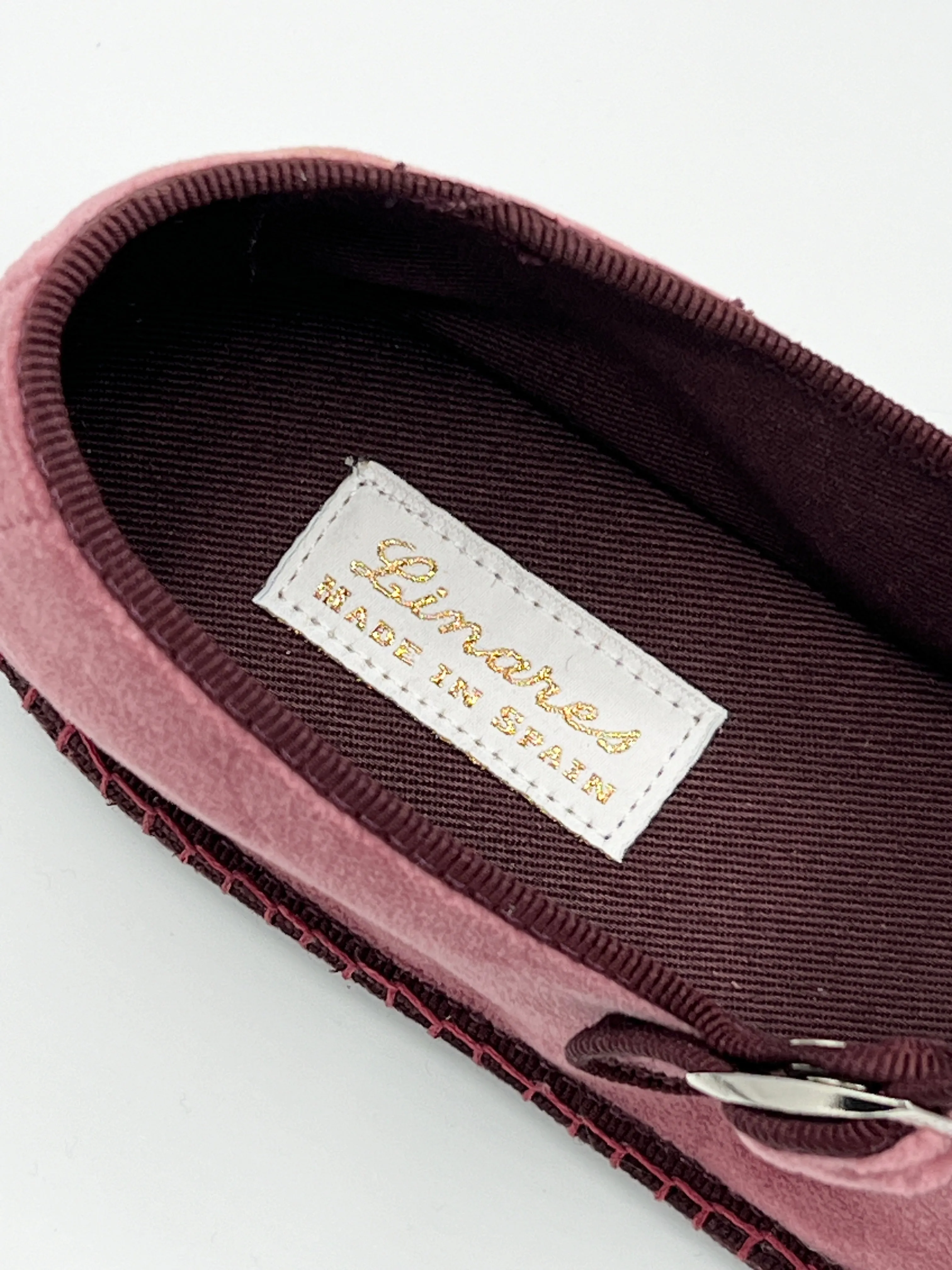 Rosewood Cotton Velvet Mary Jane
