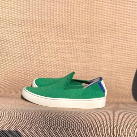 Rothy’s Kids Green Sneakers Sz 12