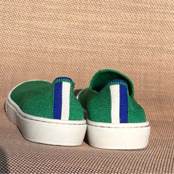 Rothy’s Kids Green Sneakers Sz 12