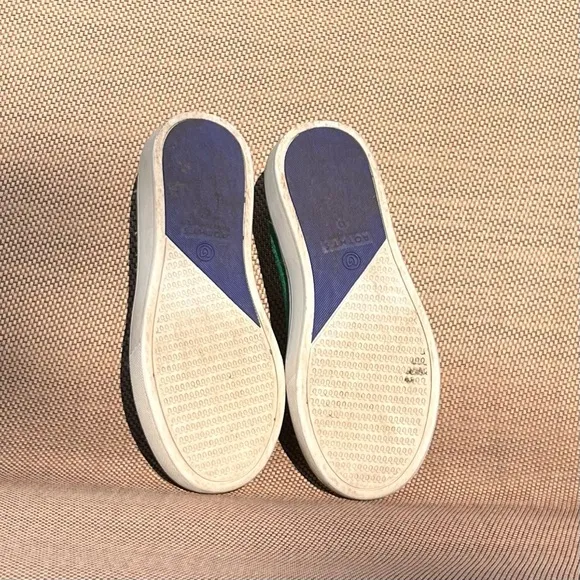 Rothy’s Kids Green Sneakers Sz 12