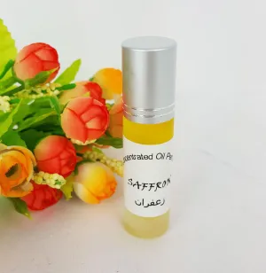 Saffron 6ml Grade A Concentrated Perfume Oil Attar