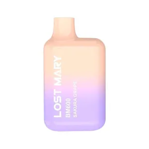SAKURA GRAPE - LOST MARY BM600 DISPOSABLE VAPE