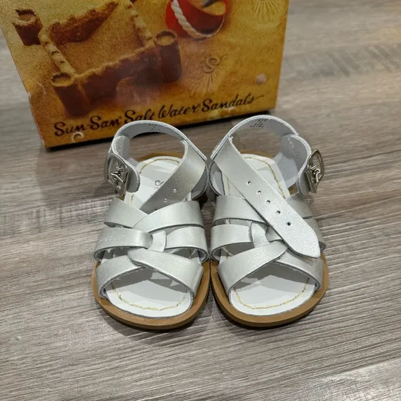 Salt Water Sandal by Hoy The Original Sandal in Silver