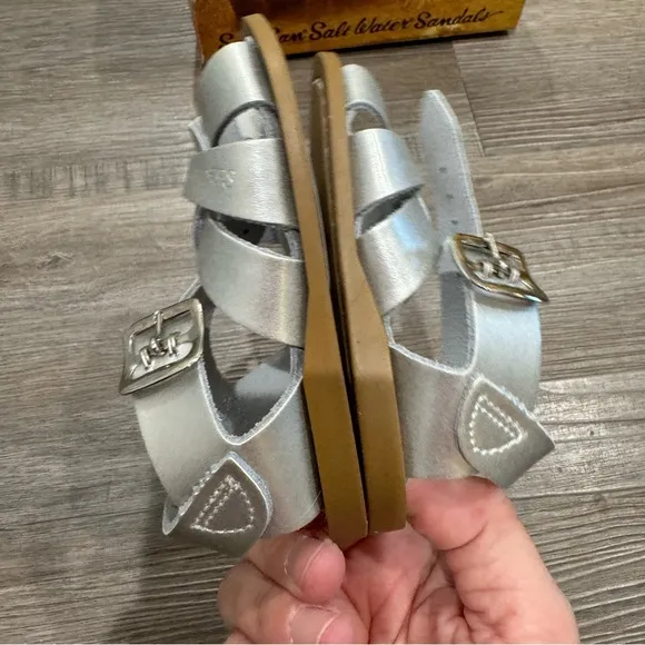 Salt Water Sandal by Hoy The Original Sandal in Silver