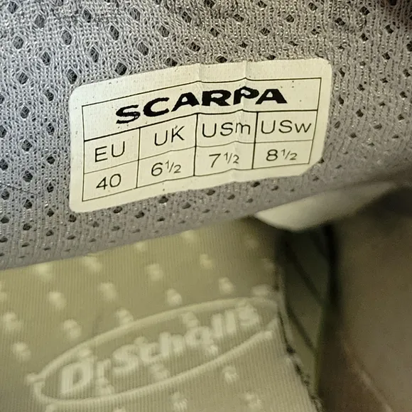 Scarpa MOJITO Lifestyle sneakers leisure, sports, travel Suede Vibram Womens 8.5