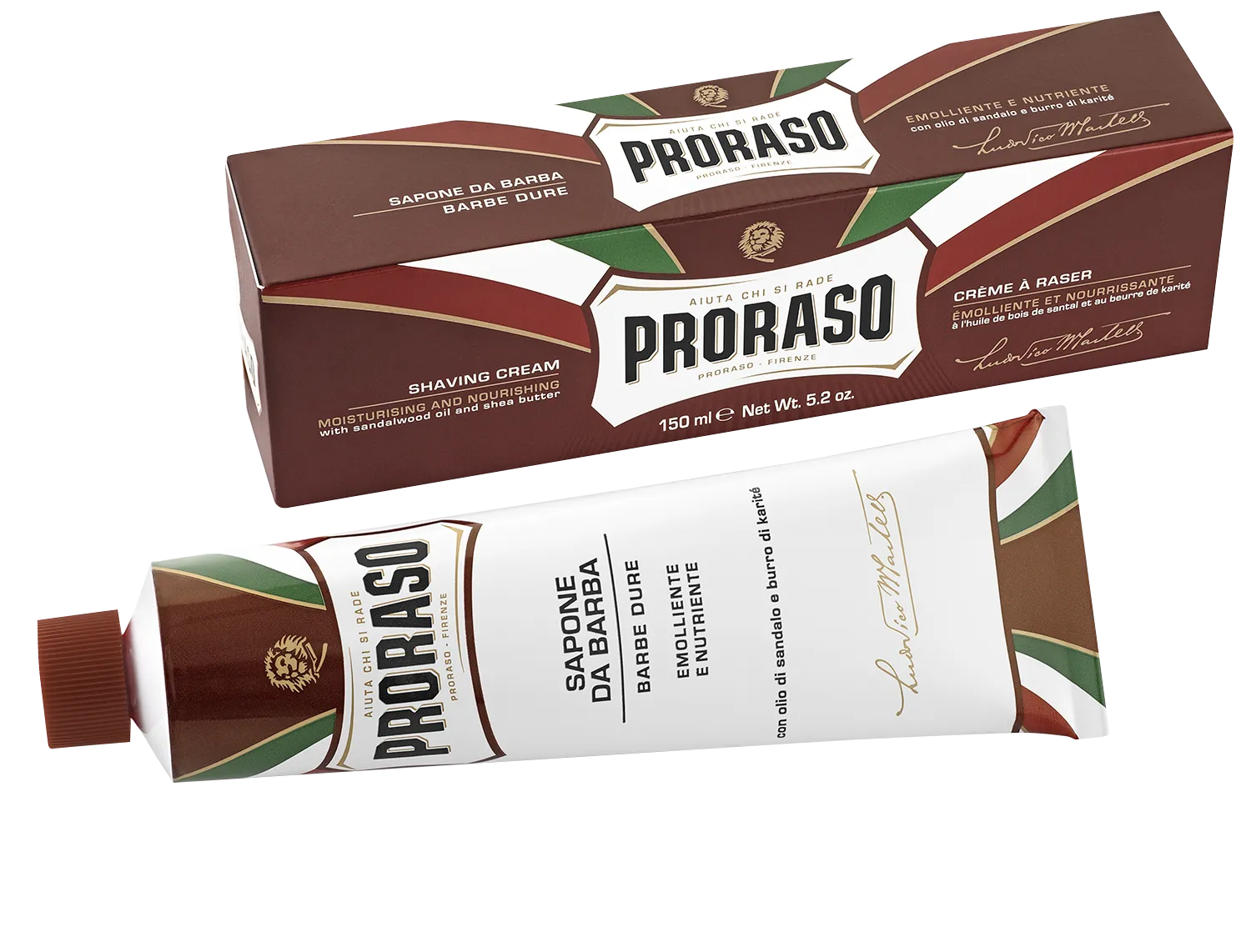 Shaving Cream Tube Nourish