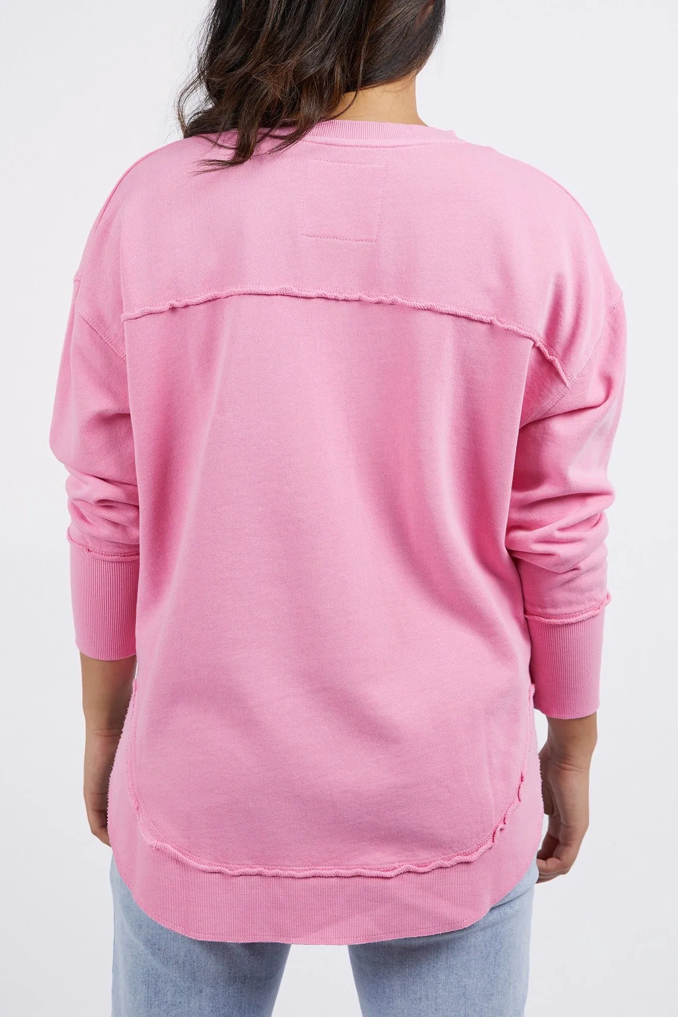 Simplified Bubblegum Crew Sweatshirt