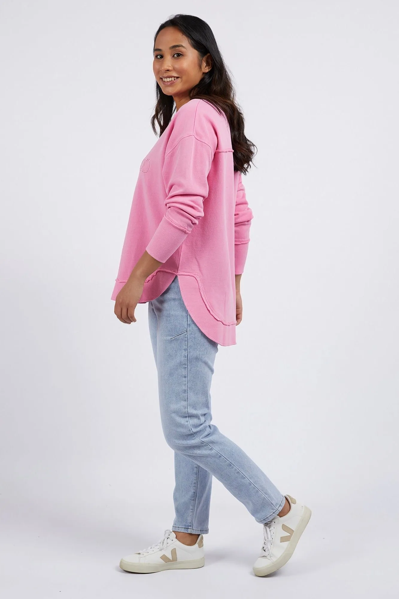 Simplified Bubblegum Crew Sweatshirt