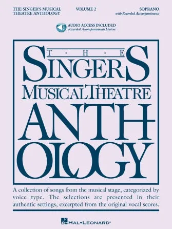 Singer's Musical Theatre Anthology - Volume 2 (Book/Online Audio)