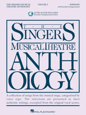 Singer's Musical Theatre Anthology - Volume 2, Soprano, Book with Online Audio
