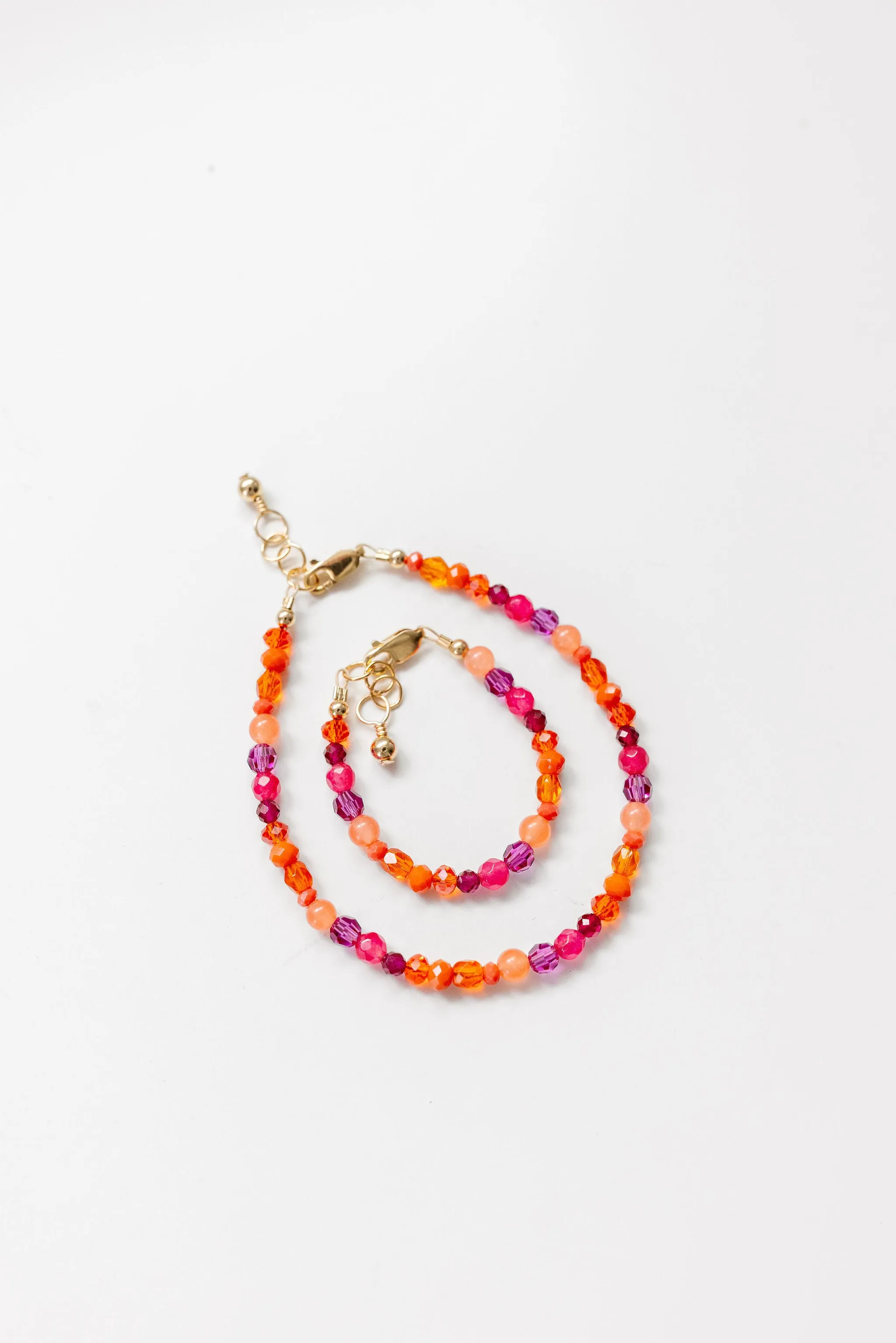 Sorbet Mom   Mini Bracelet Set (4MM Beads)