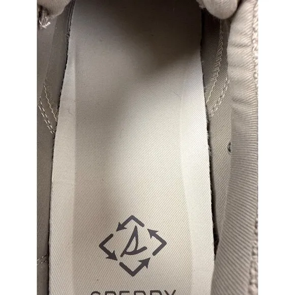 Sperry Men's SeaCycled Striper II CVO Baja Sneaker Taupe Size 11
