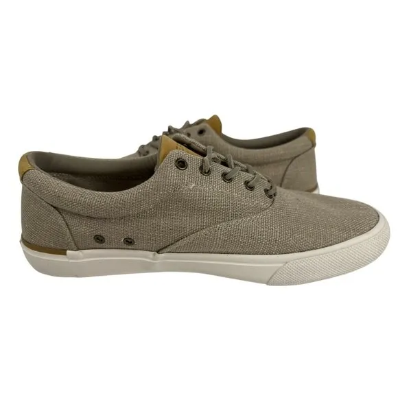 Sperry Men's SeaCycled Striper II CVO Baja Sneaker Taupe Size 11