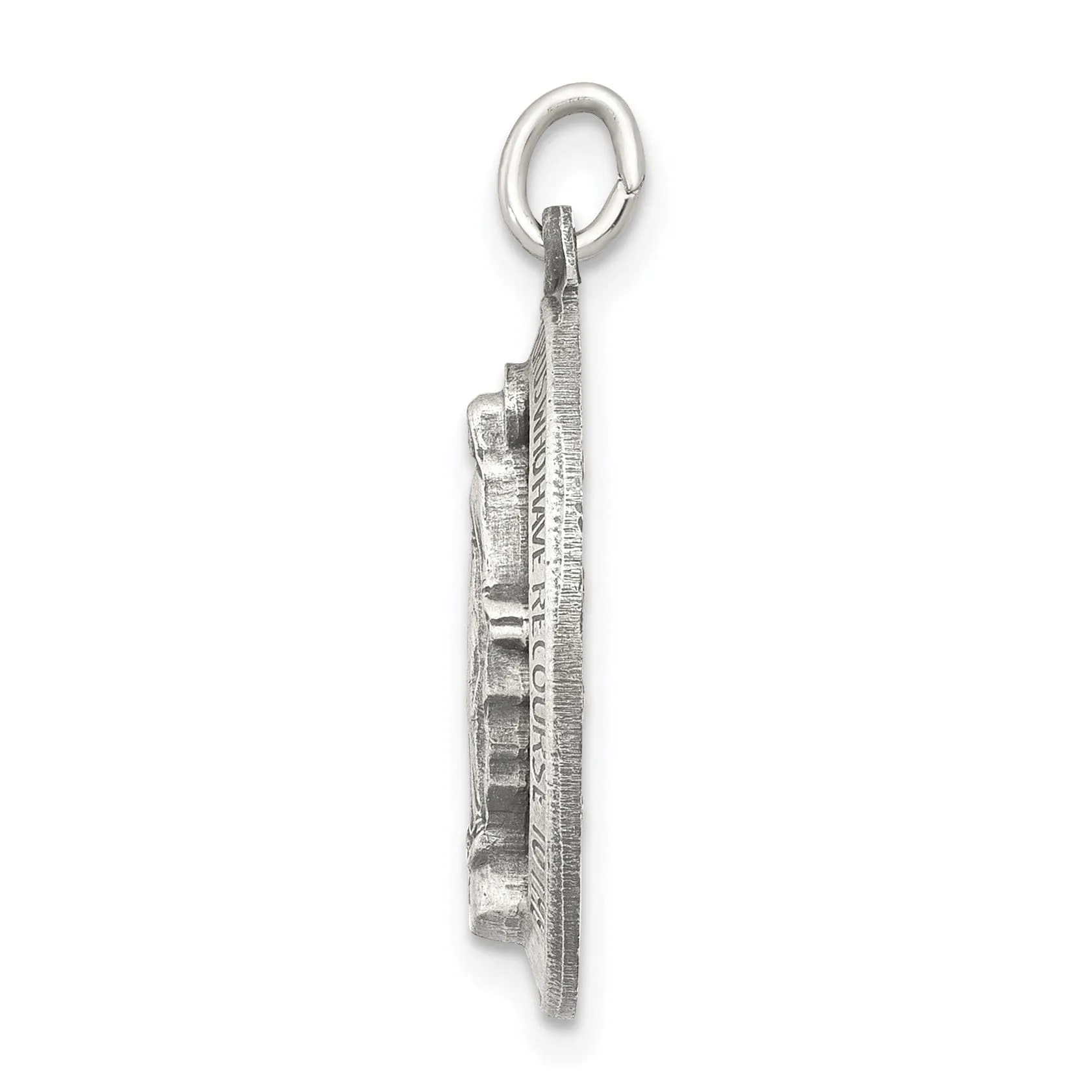 Sterling Silver Antiqued Miraculous Medal