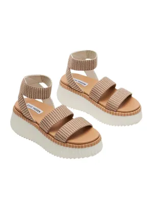 Steve Madden Shelle Sandal Taupe Multi