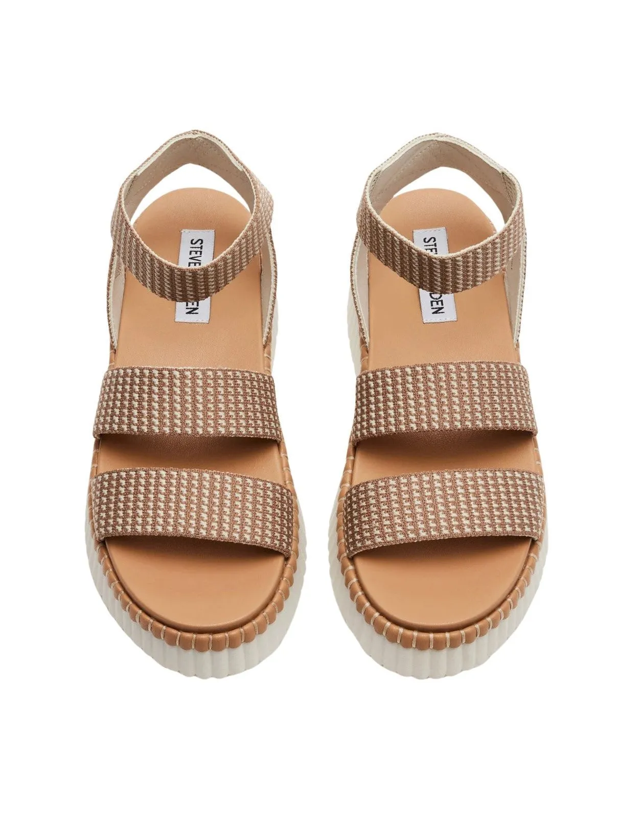Steve Madden Shelle Sandal Taupe Multi
