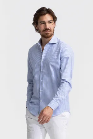 Strib Striped Shirt Blue