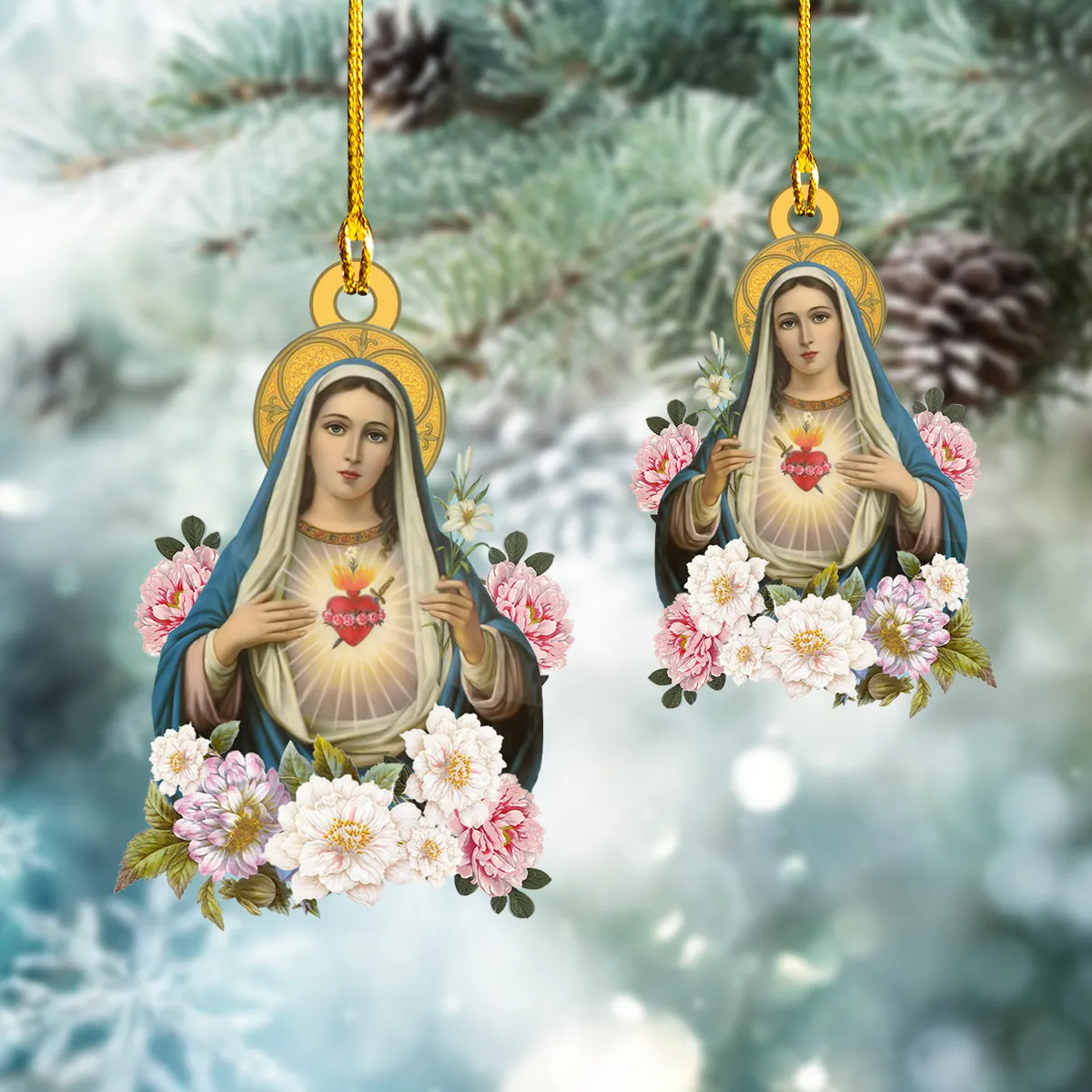 TAD - SHAPED ORNAMENT - MAMA MARY 3