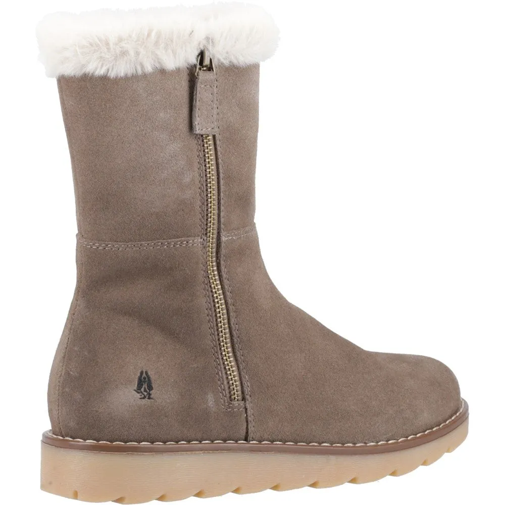 Taupe Mary Ankle Boots