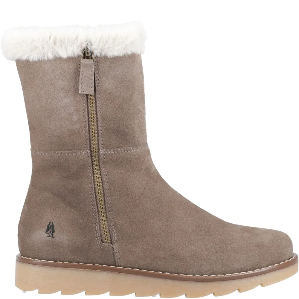 Taupe Mary Ankle Boots