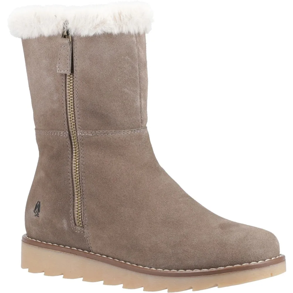 Taupe Mary Ankle Boots