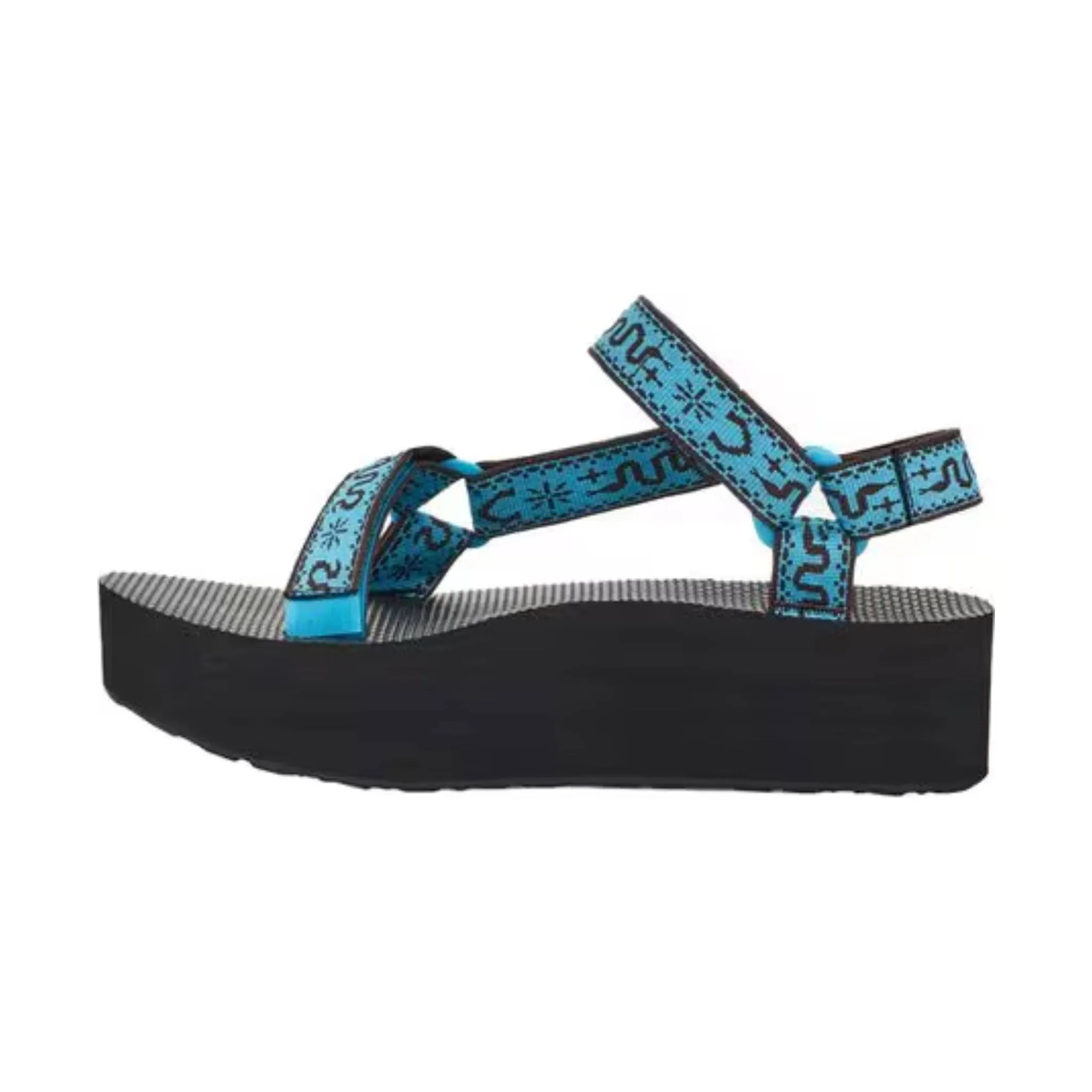 Teva Women's Flatform Sandal - Bandana Aquarius