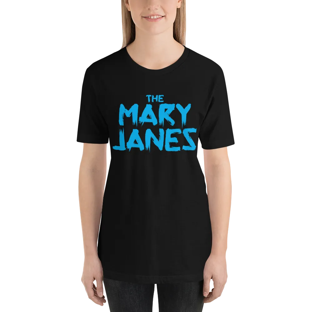 The Mary Janes Logo T - Cyan