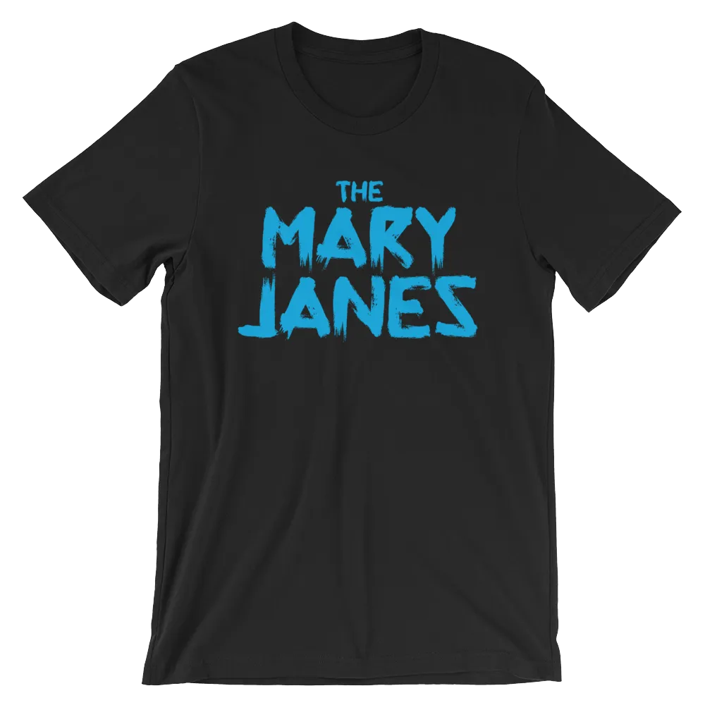 The Mary Janes Logo T - Cyan