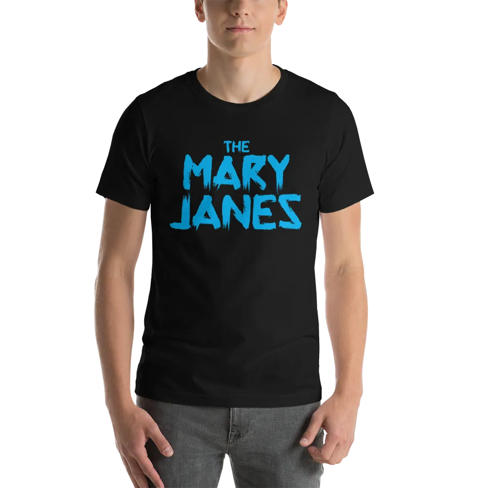 The Mary Janes Logo T - Cyan