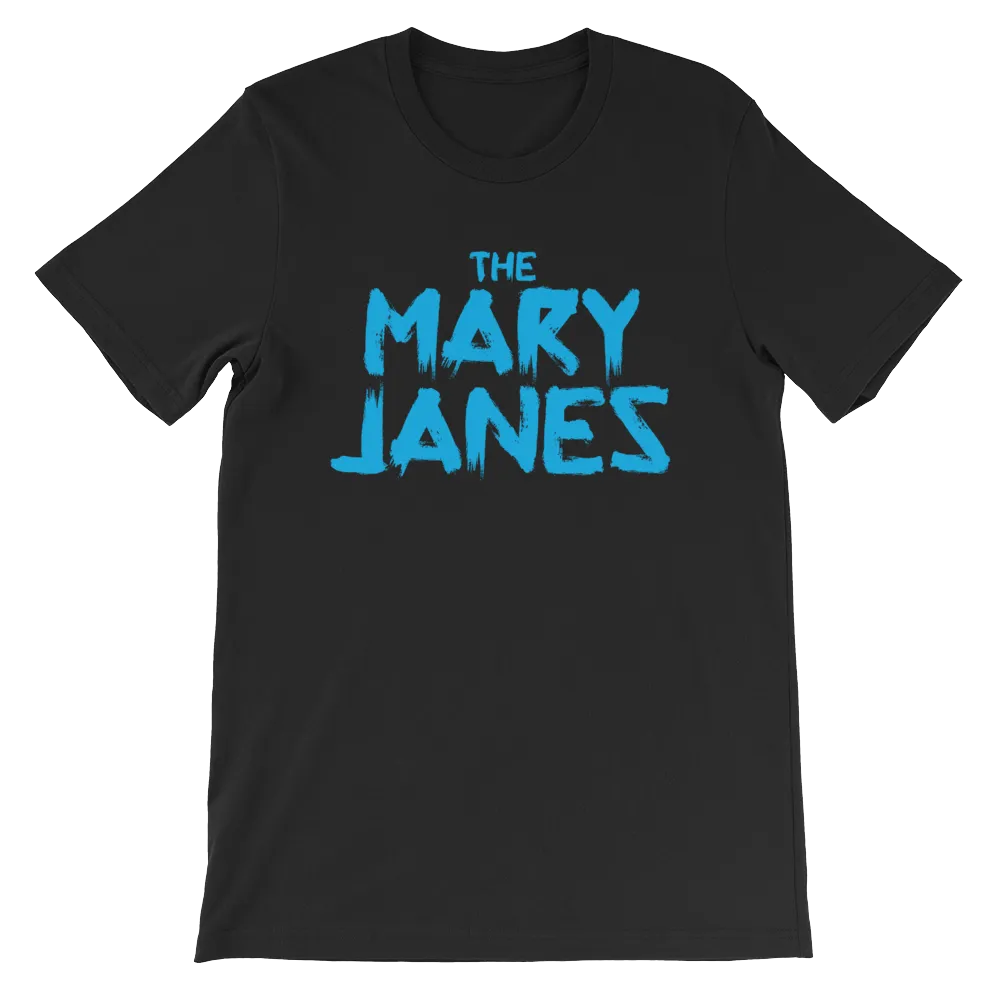 The Mary Janes Logo T - Cyan