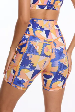 Trailblaze GeoPrint Biker Shorts