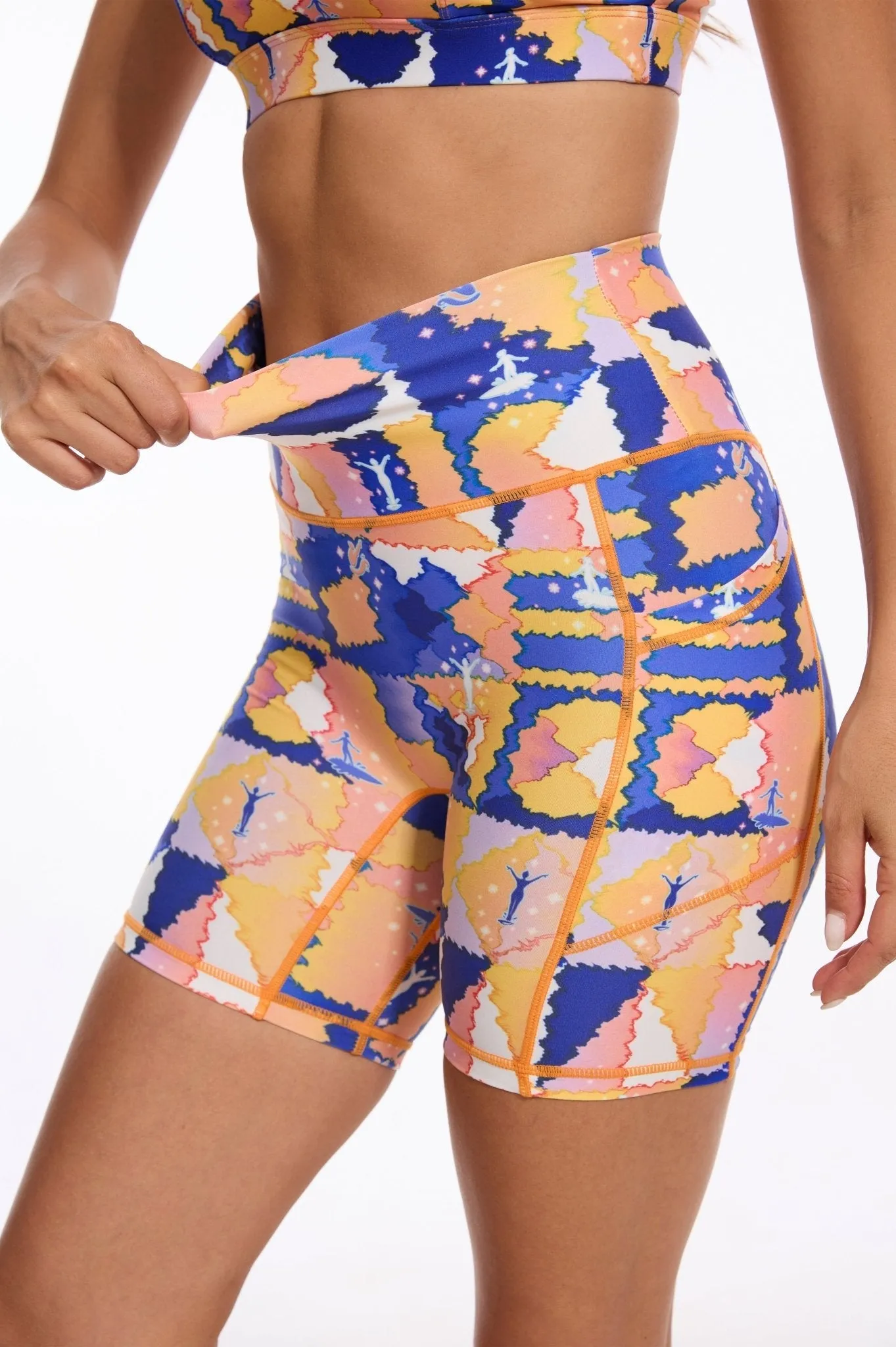 Trailblaze GeoPrint Biker Shorts