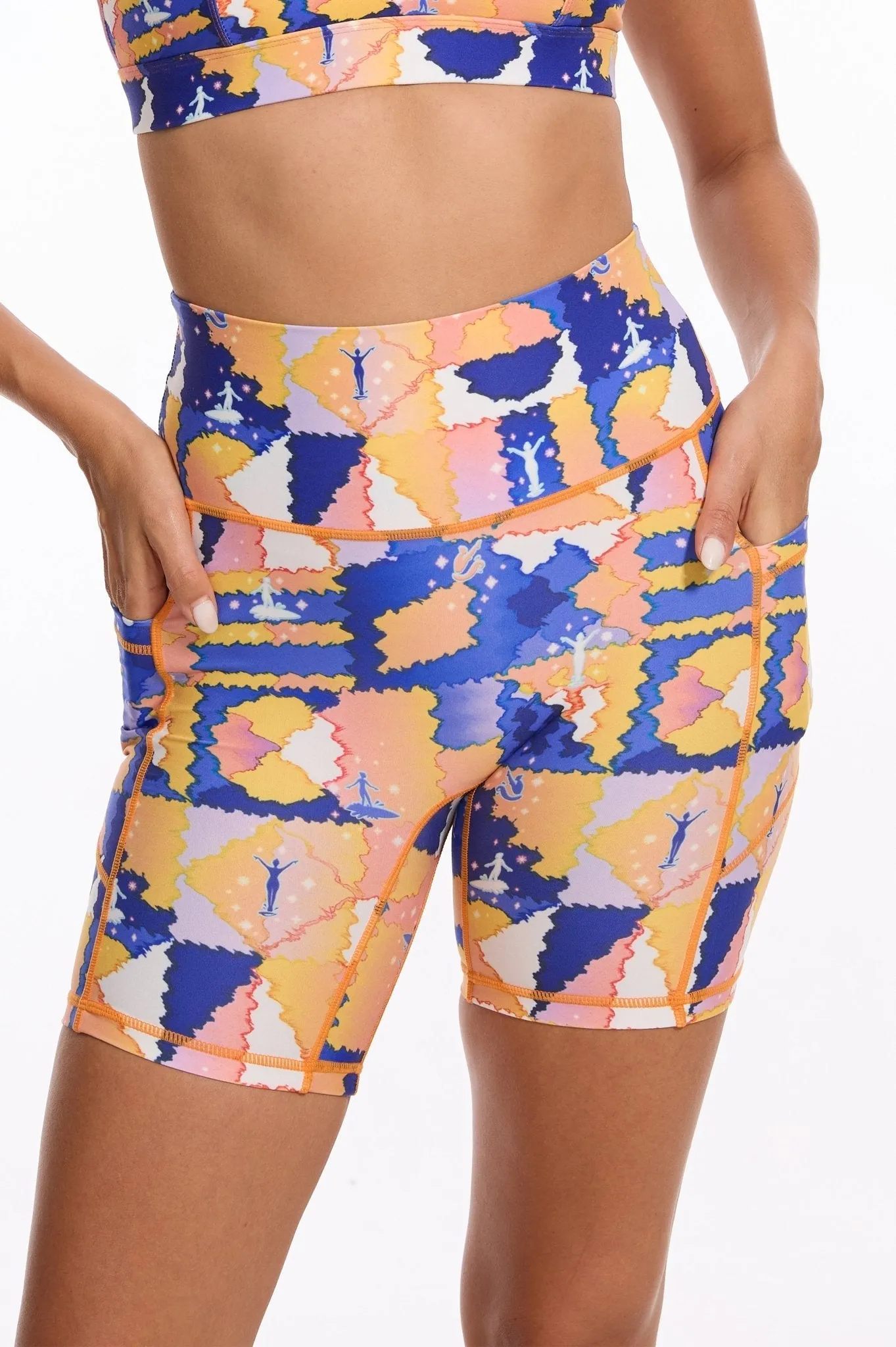 Trailblaze GeoPrint Biker Shorts