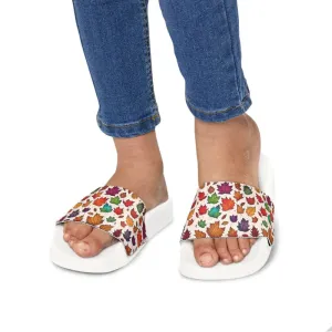 Trendy Autumn Leaves Slide Sandals