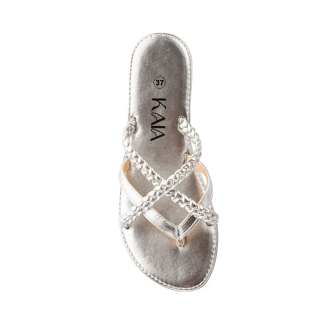 Triple Braided Slippers