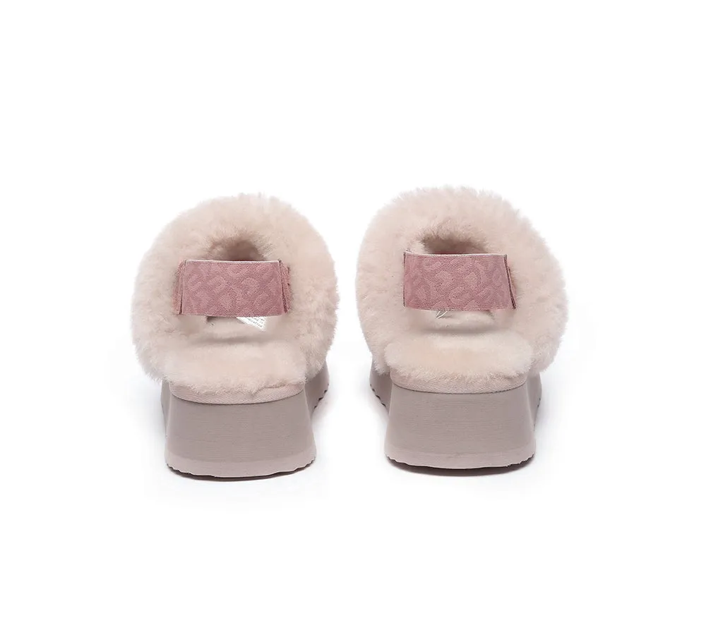 UGG Women Removable Strap Slingback Platform Slippers Forever